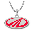 Sterling Silver Custom Pendant, 3/4" X 1.7mm Sterling Silver Custom Pendant, 3/4" X 1.7mm Sterli